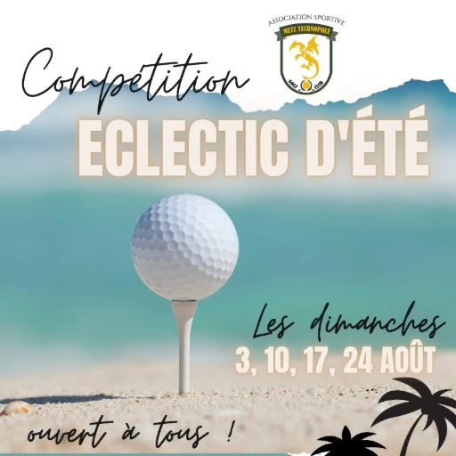 ECLECTIC D'ÉTÉ 2025  TOUR 6 - 9 TROUS